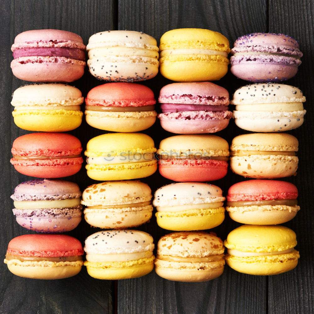 Similar – Multicolored biscuits macarons