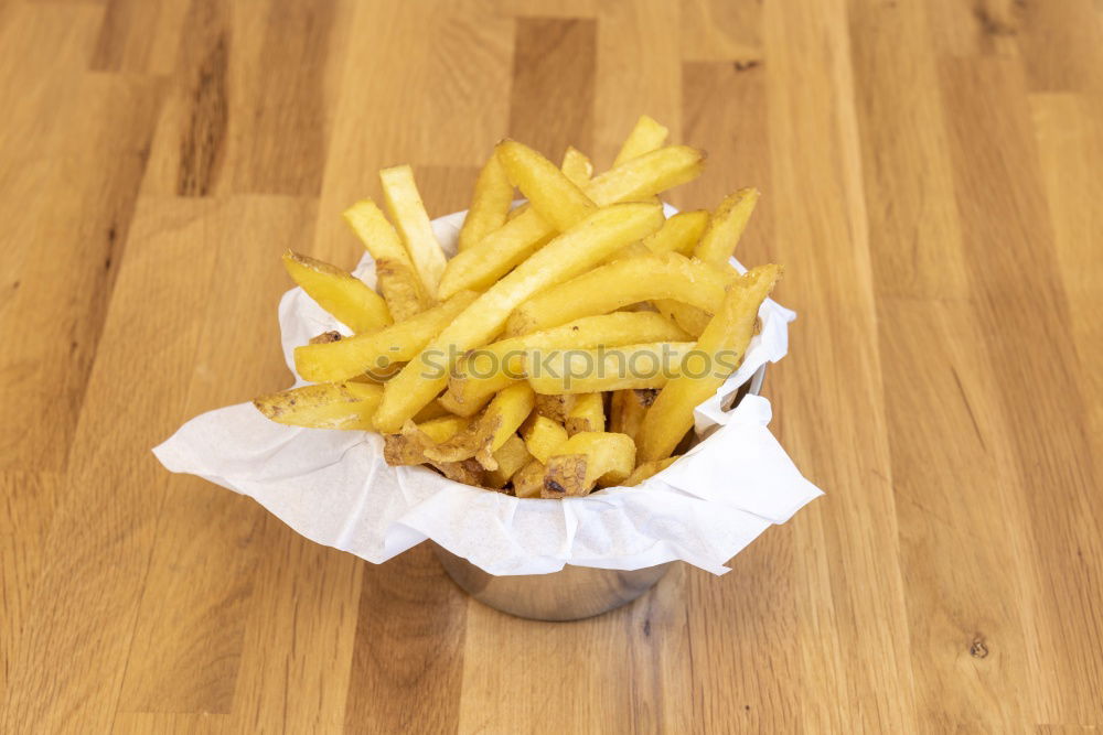 Similar – MANTA PLATE French fries