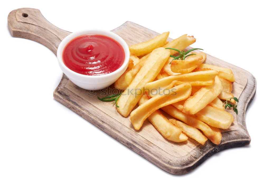 Similar – Image, Stock Photo Prepare asparagus with veal escalope and potatoes.