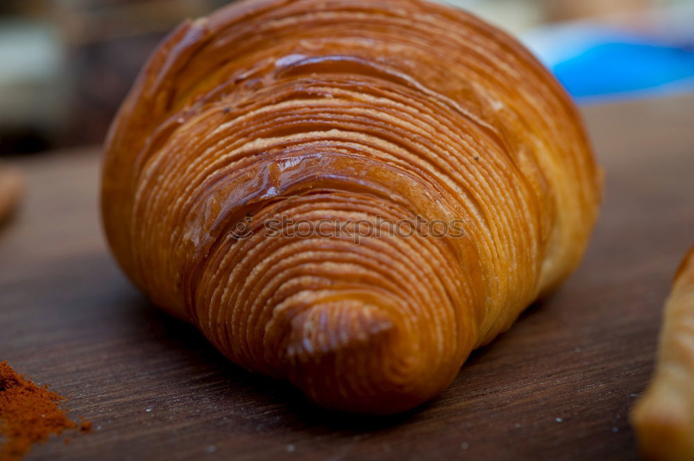 Similar – fresh bread and baked goods on wooden