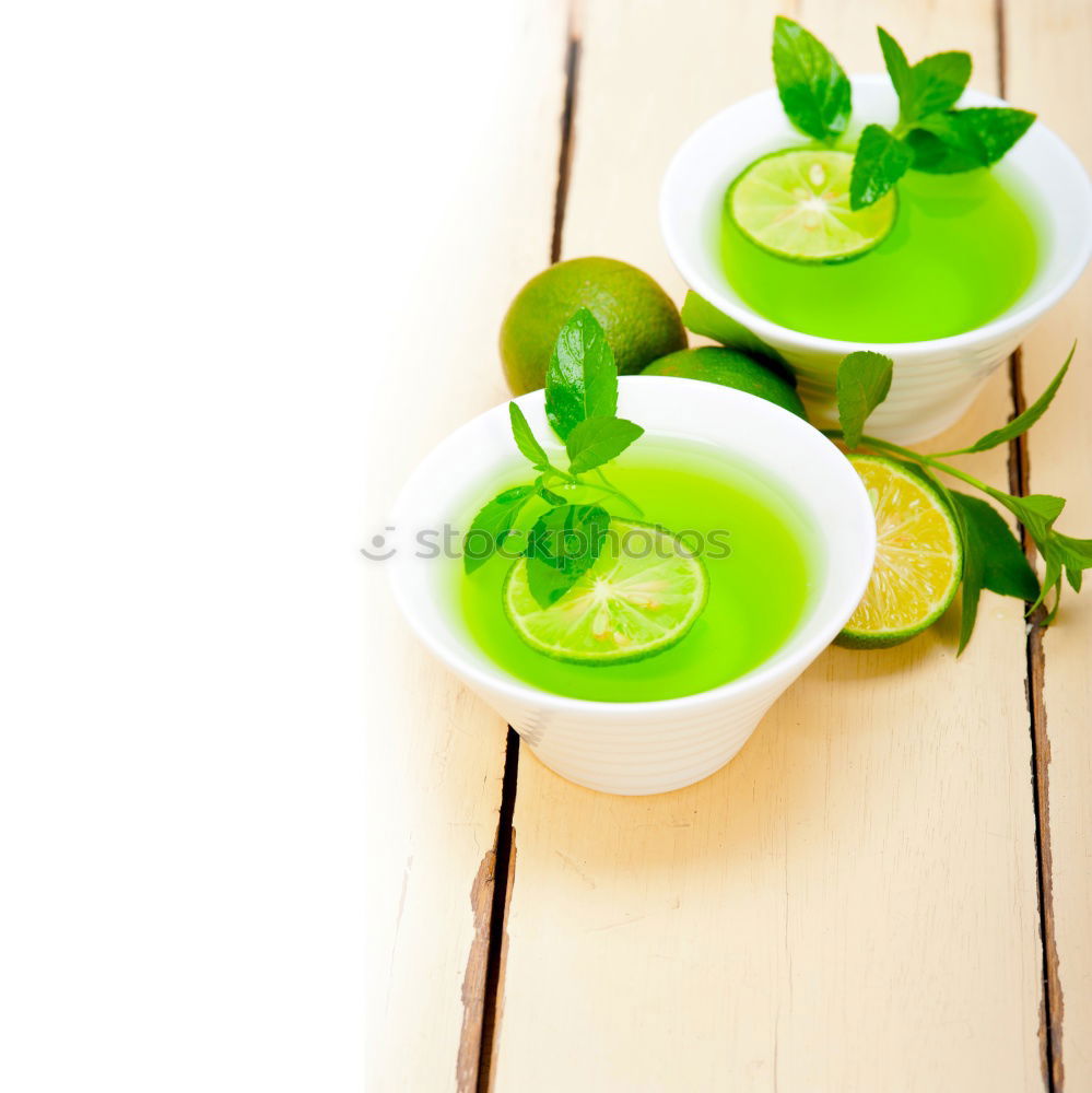 Similar – Image, Stock Photo Healthy green smoothie. Superfood