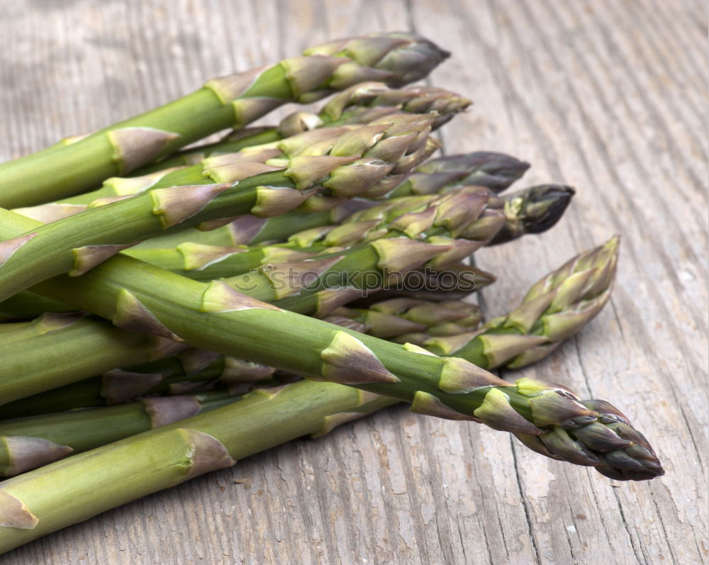 Similar – Image, Stock Photo Fresh asparagus with knife