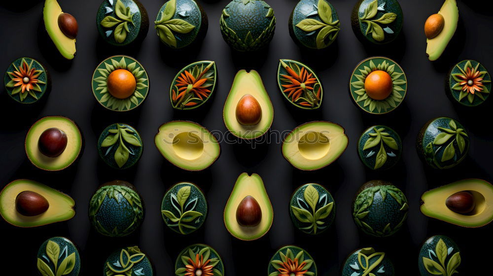 Similar – Image, Stock Photo Artistic display of assorted artichokes