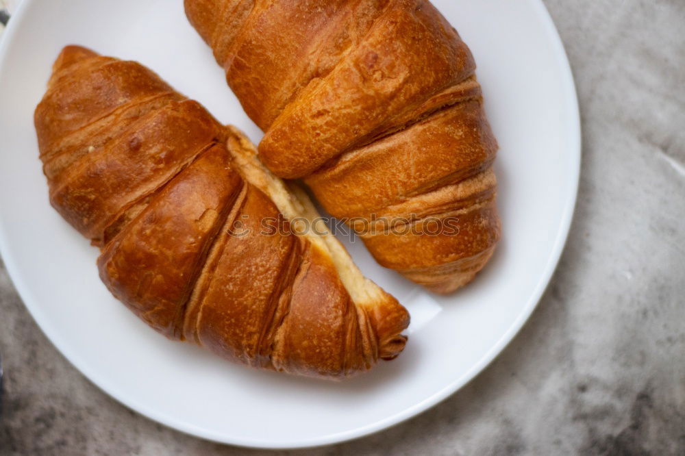 Similar – fresh bread and baked goods on wooden