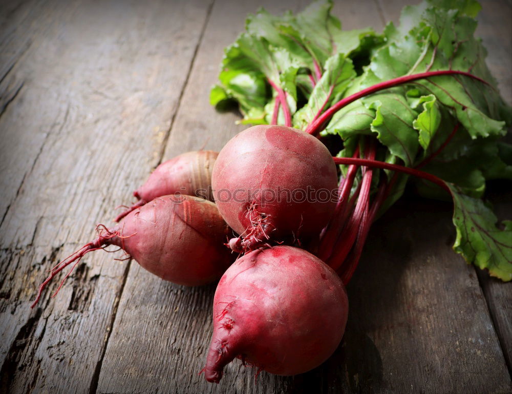 Similar – Image, Stock Photo Various beetroot on old wood