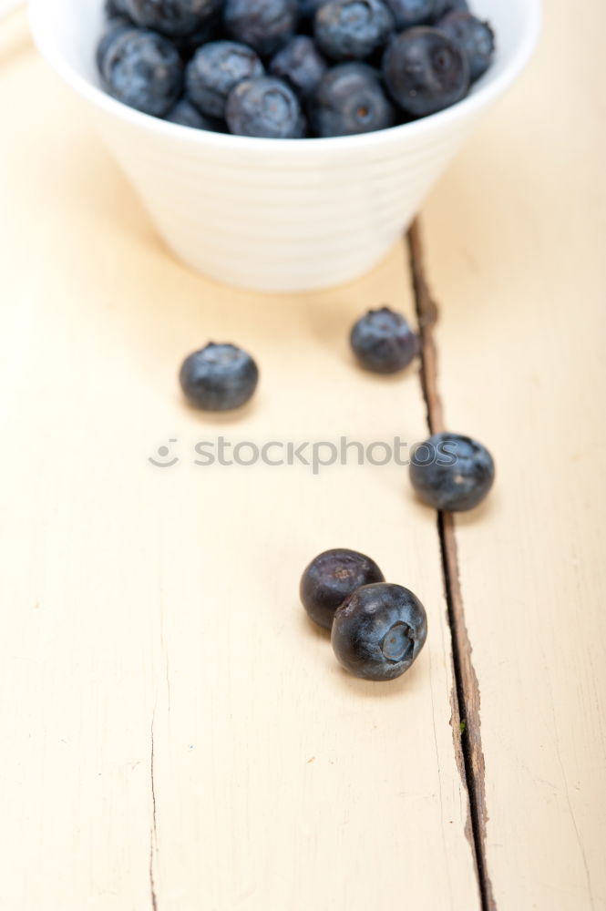 Image, Stock Photo blueberries III Food Fruit