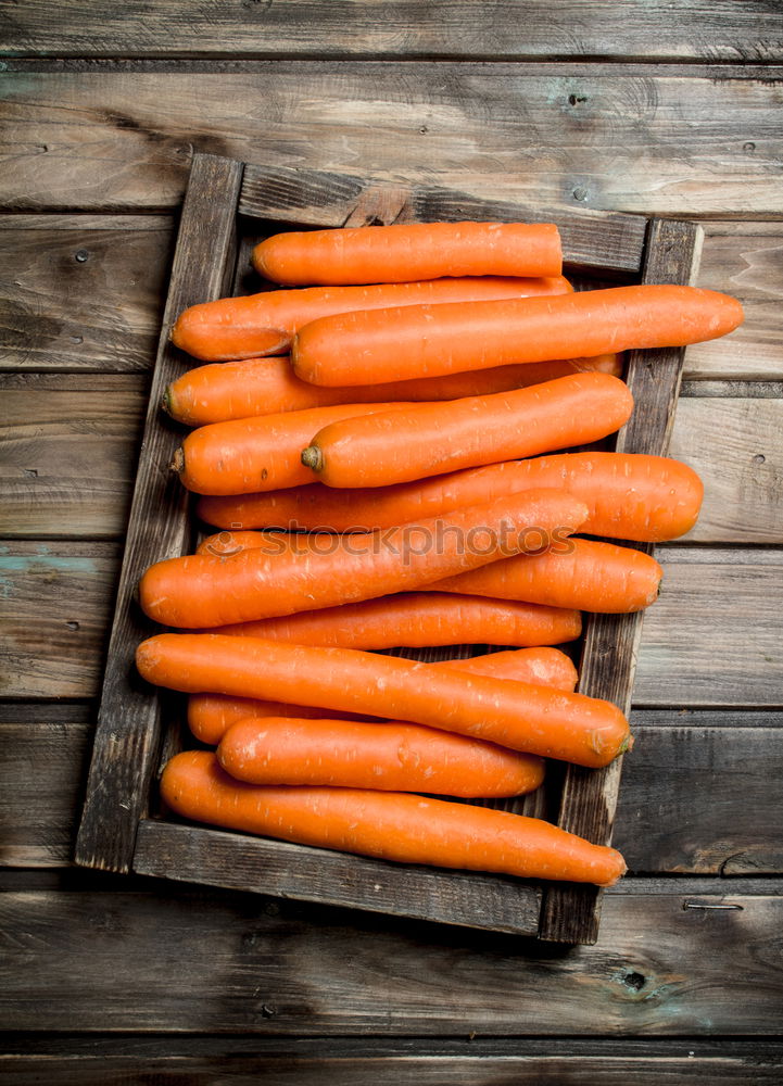 Similar – Two large ripe carrots lie in female hands