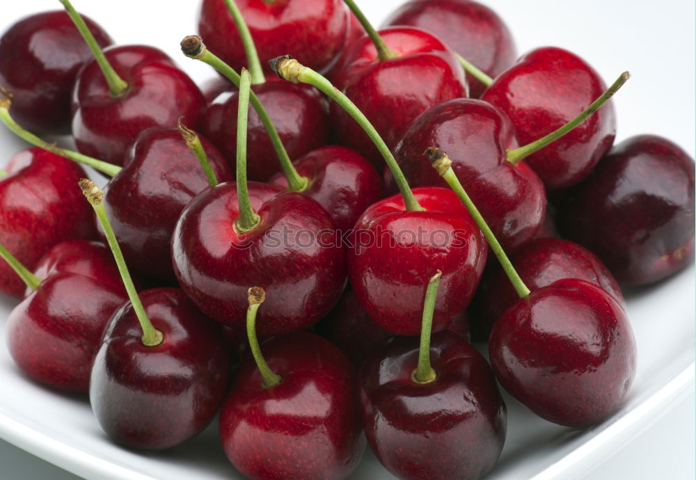 Similar – Image, Stock Photo cherries Nutrition Eating