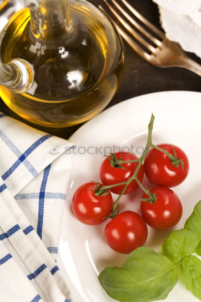 Similar – Image, Stock Photo Raw lasagna sheets and cherry tomatoes