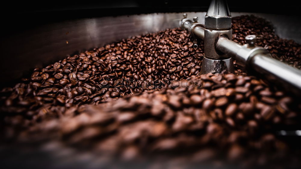 Similar – Image, Stock Photo Close-up coffee grinding machine