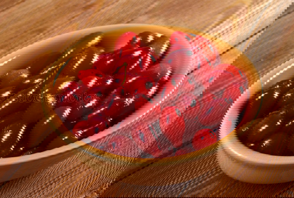 Similar – Image, Stock Photo Ripe red cherry Fruit
