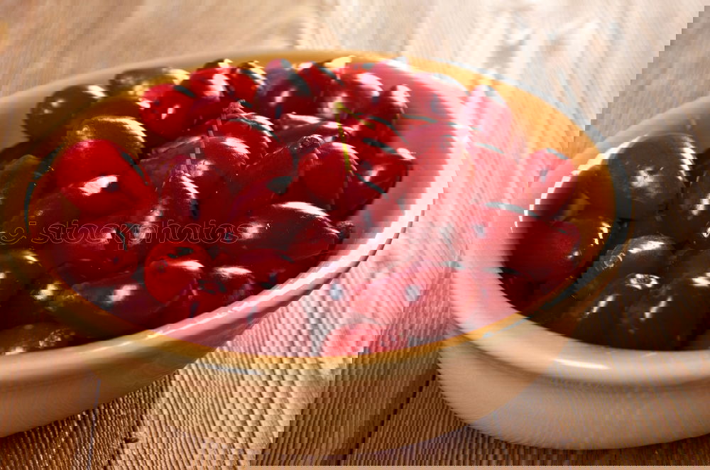 Similar – Image, Stock Photo Ripe red cherry Fruit