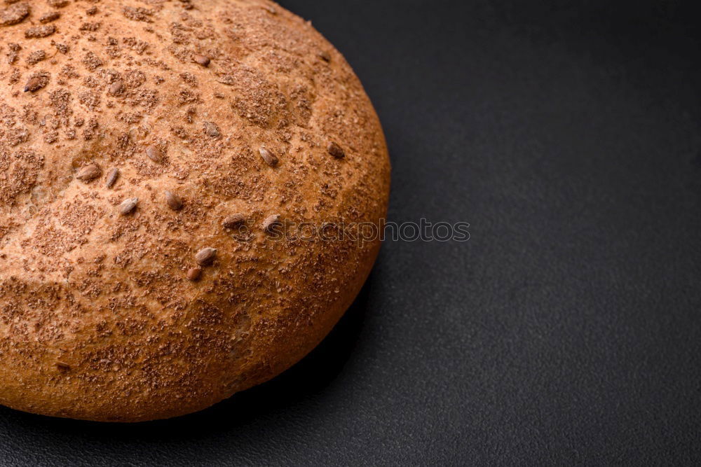 Similar – Image, Stock Photo rye-bread bread with sunflower seeds