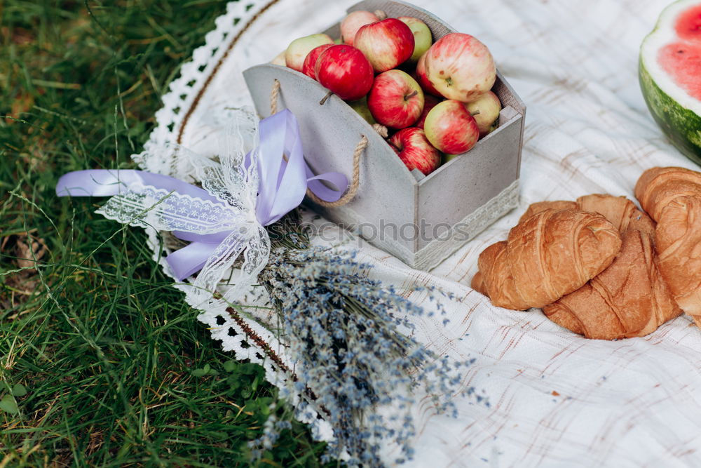 Similar – Foto Bild Verschwendungsfreies Sommerpicknick