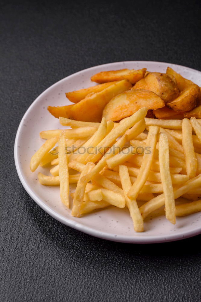 Similar – Image, Stock Photo Air fryer with french fries on the worktop