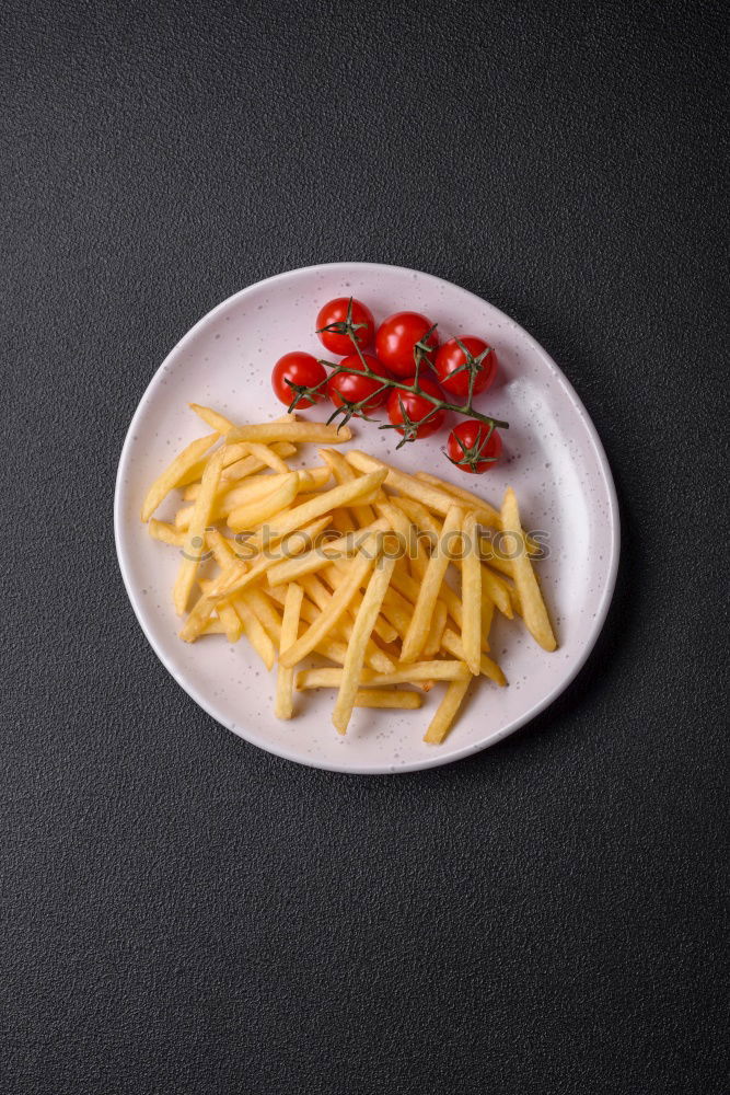 Similar – Image, Stock Photo Delicious food on recycling napkins