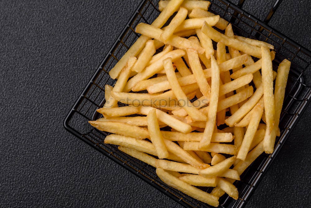 Similar – Image, Stock Photo Air fryer with french fries on the worktop