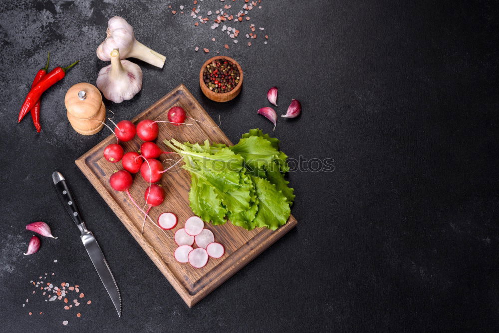 Similar – Image, Stock Photo Vegetarian sandwich with lettuce, cucumber, carrot tomato and avocado