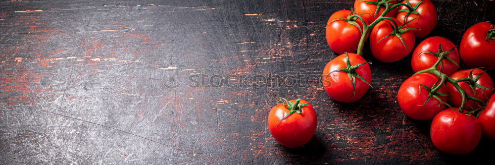 Similar – knife meets tomato