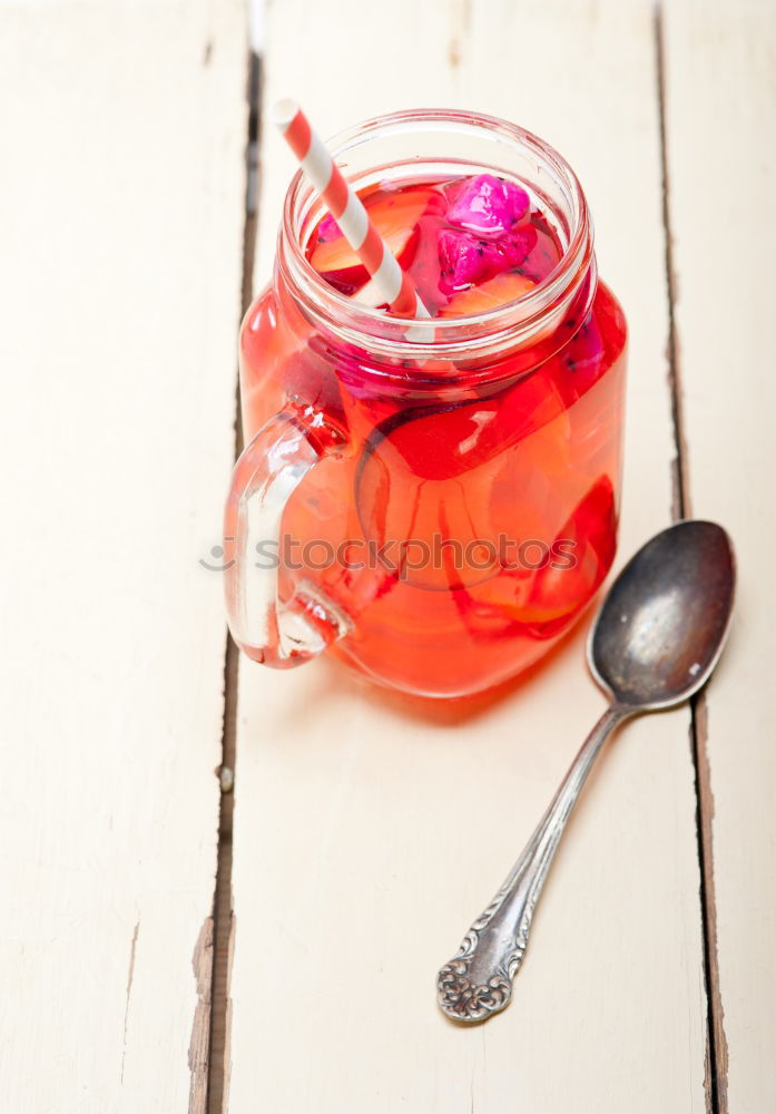 Similar – Homemade jam on wooden table