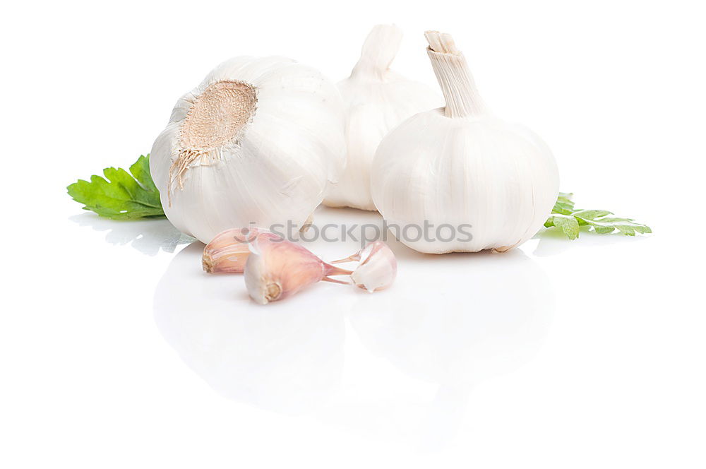 Similar – Image, Stock Photo Garlic and rosemary