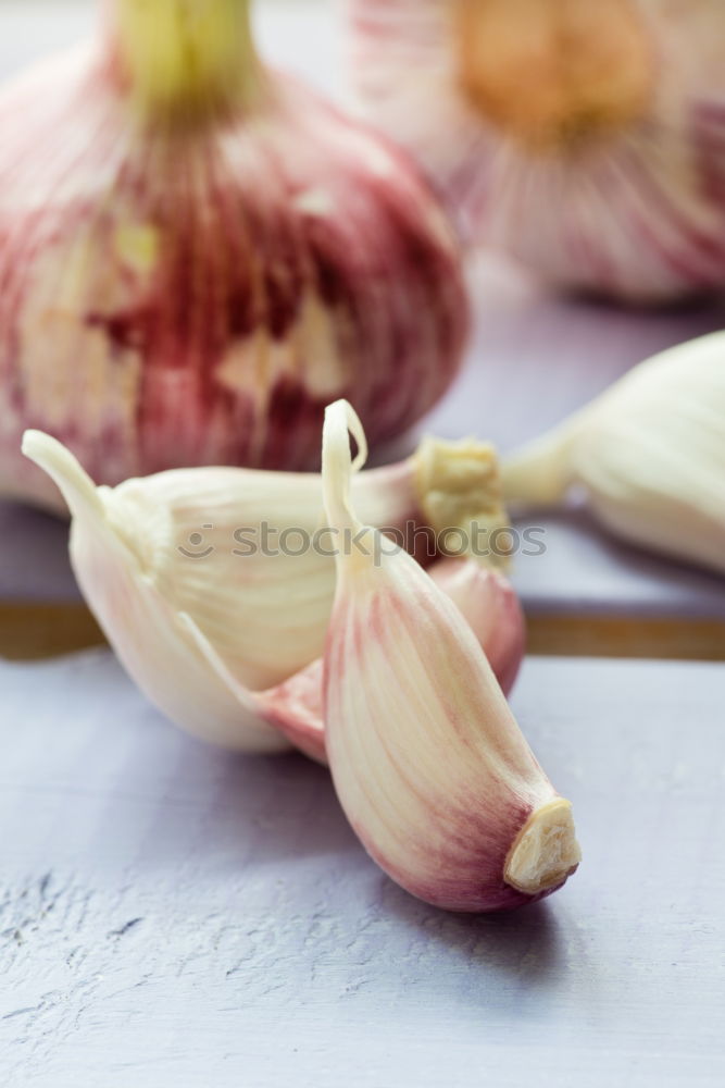 Similar – Image, Stock Photo Garlic and rosemary