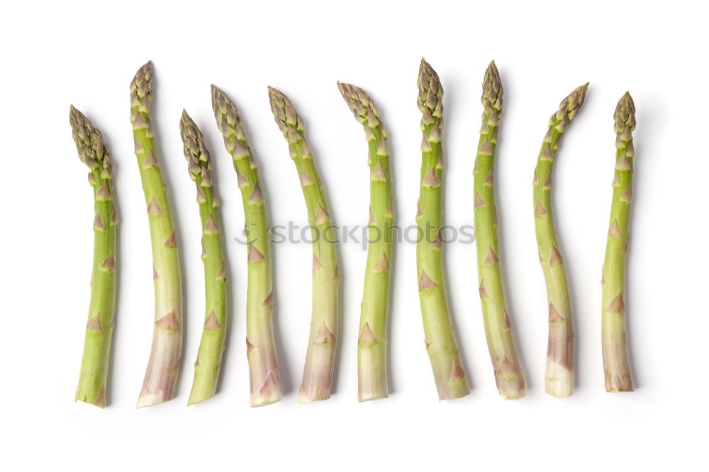 Similar – Image, Stock Photo Green asparagus Food