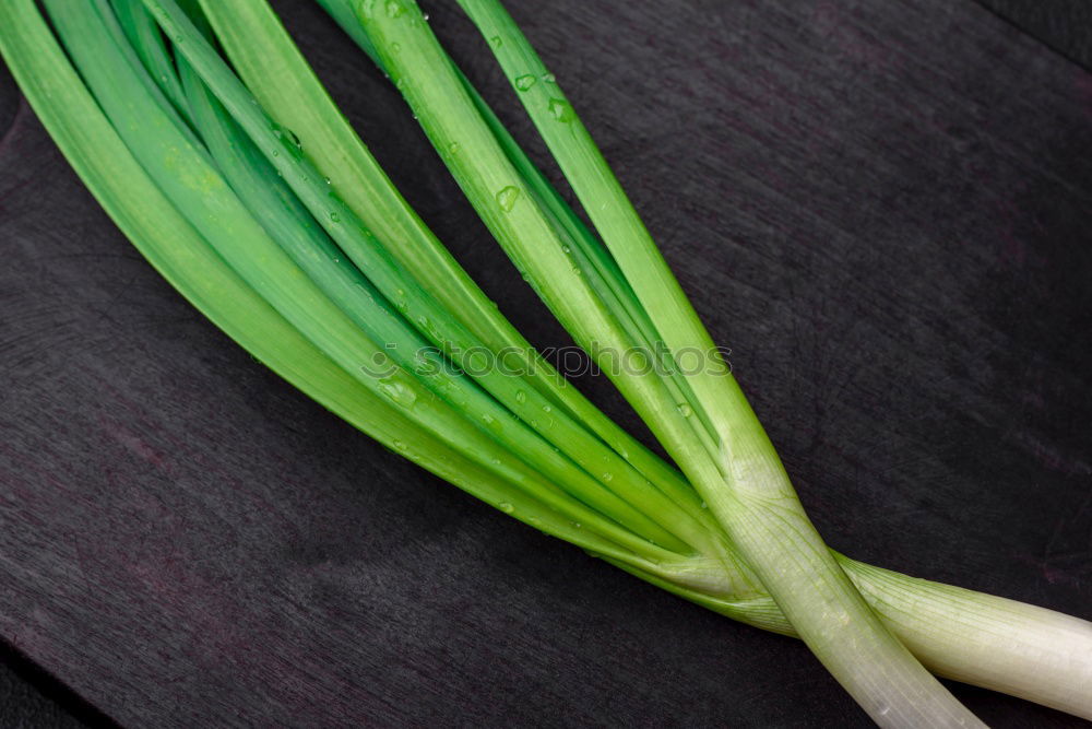 Similar – Image, Stock Photo spring onion Food