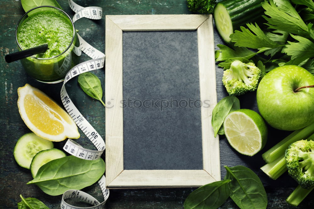 Similar – Mint, lemon and ice cubes for lemonade