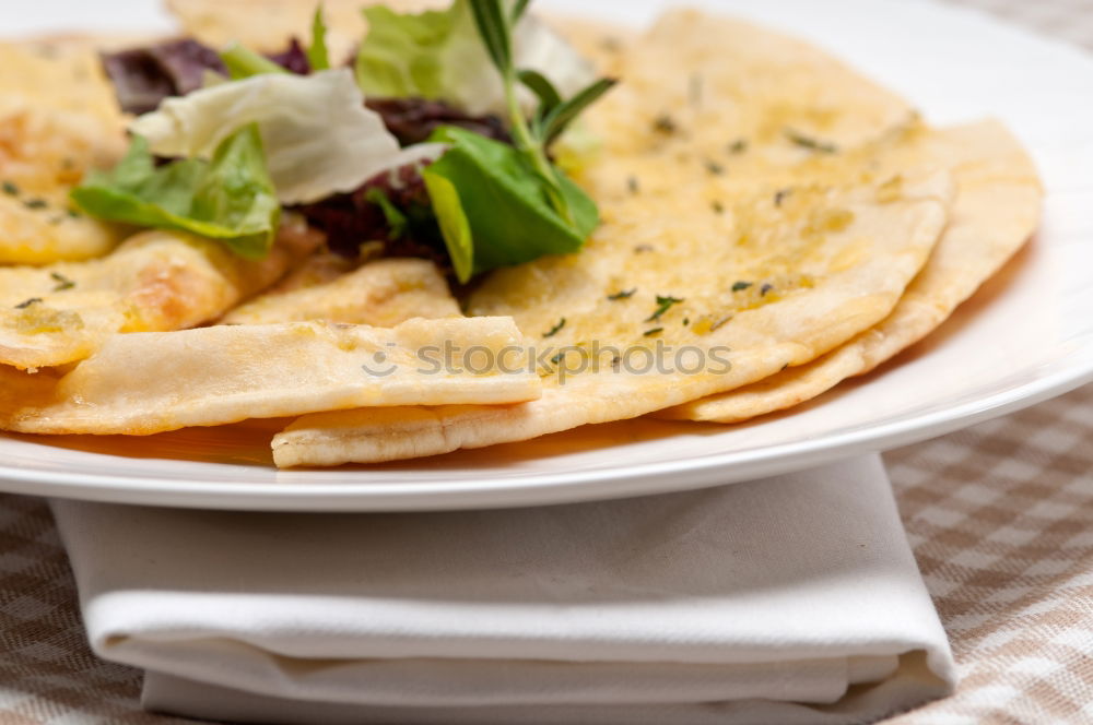 Similar – Image, Stock Photo breakfast scrambled eggs with herbs