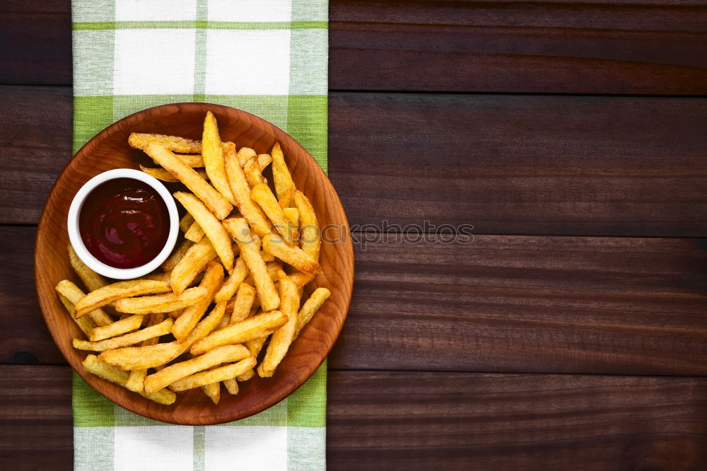 Salchipapas (Fries with Sausage) South American Fast Food