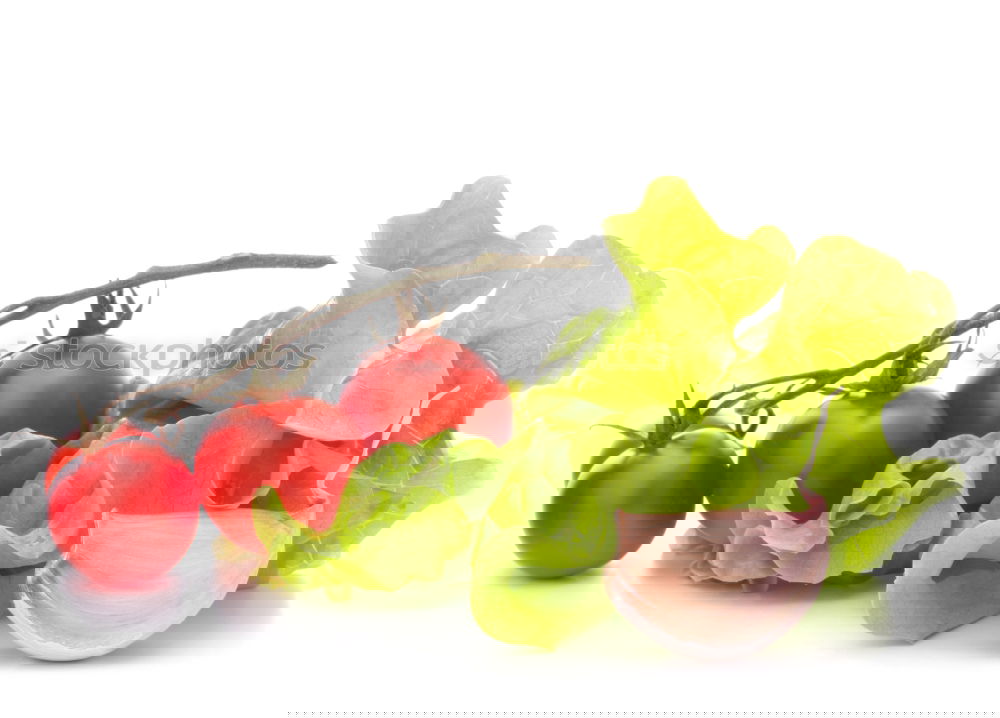 Similar – Image, Stock Photo White and red radishes with green leaves