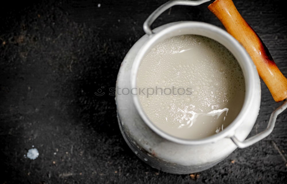 Similar – Image, Stock Photo Cup of coffee on a rustic dark background