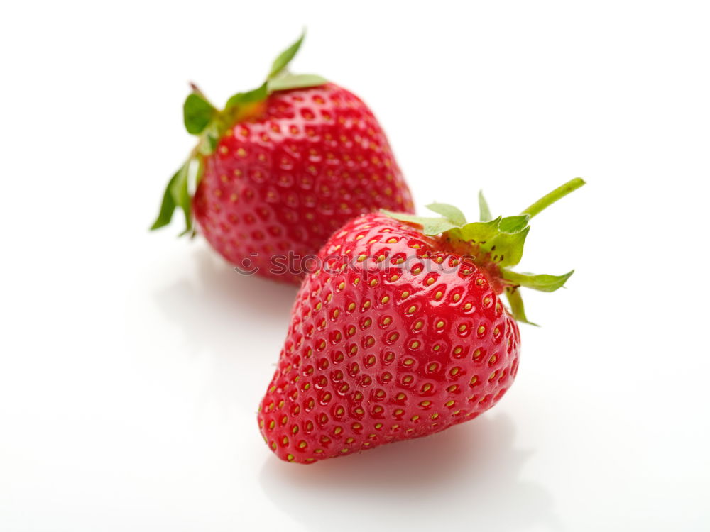 Similar – Image, Stock Photo delicious strawberry Red