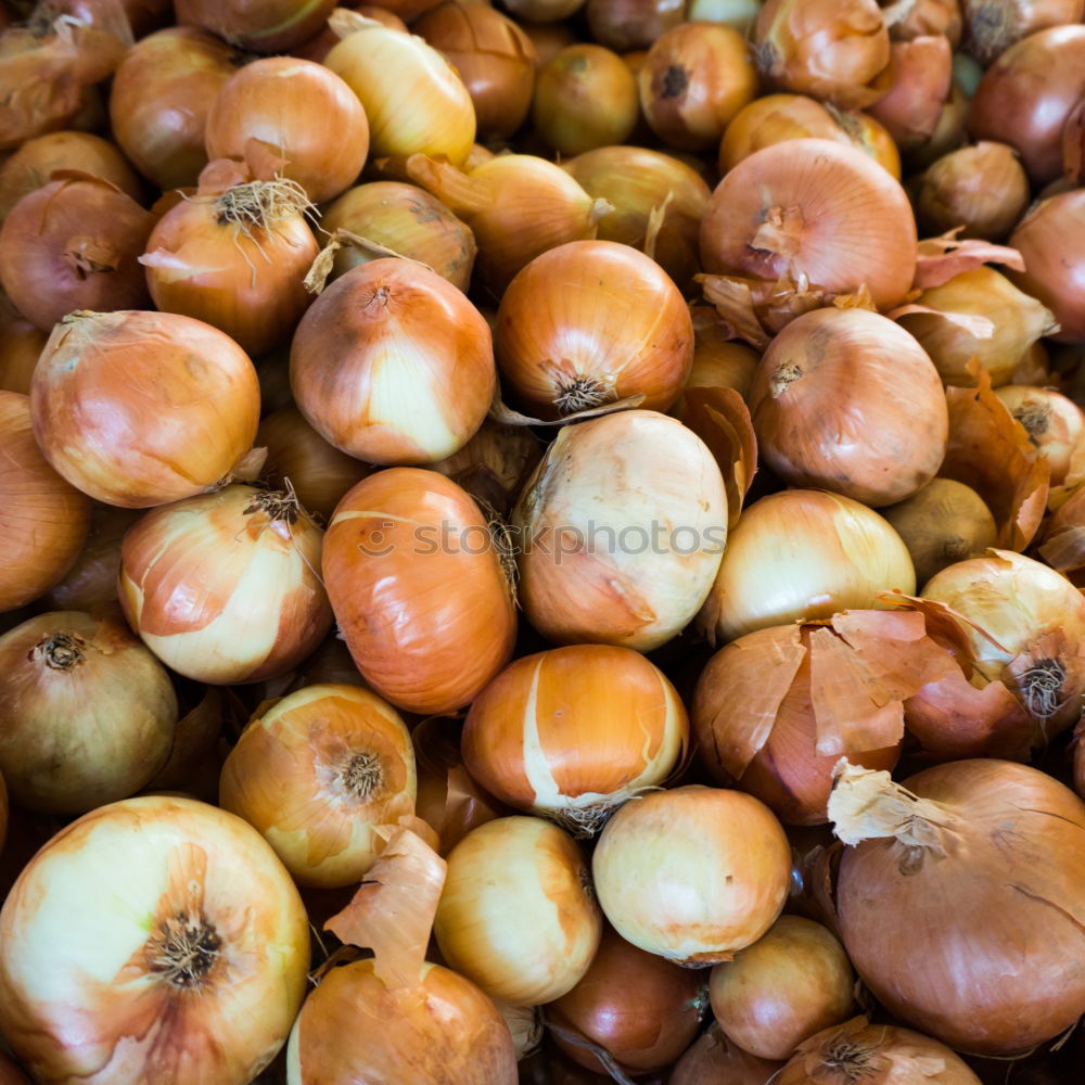 Similar – Image, Stock Photo Onions & Ginger Food