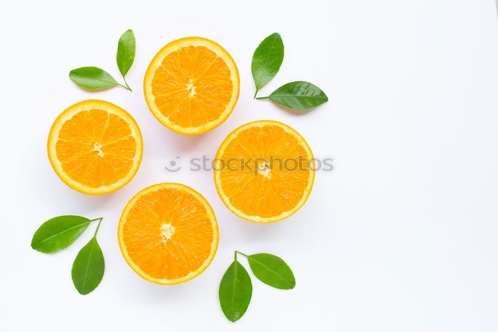 Similar – Glass of orange juice with slices of citrus fruit