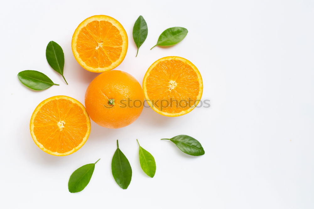 Similar – Glass of orange juice with slices of citrus fruit