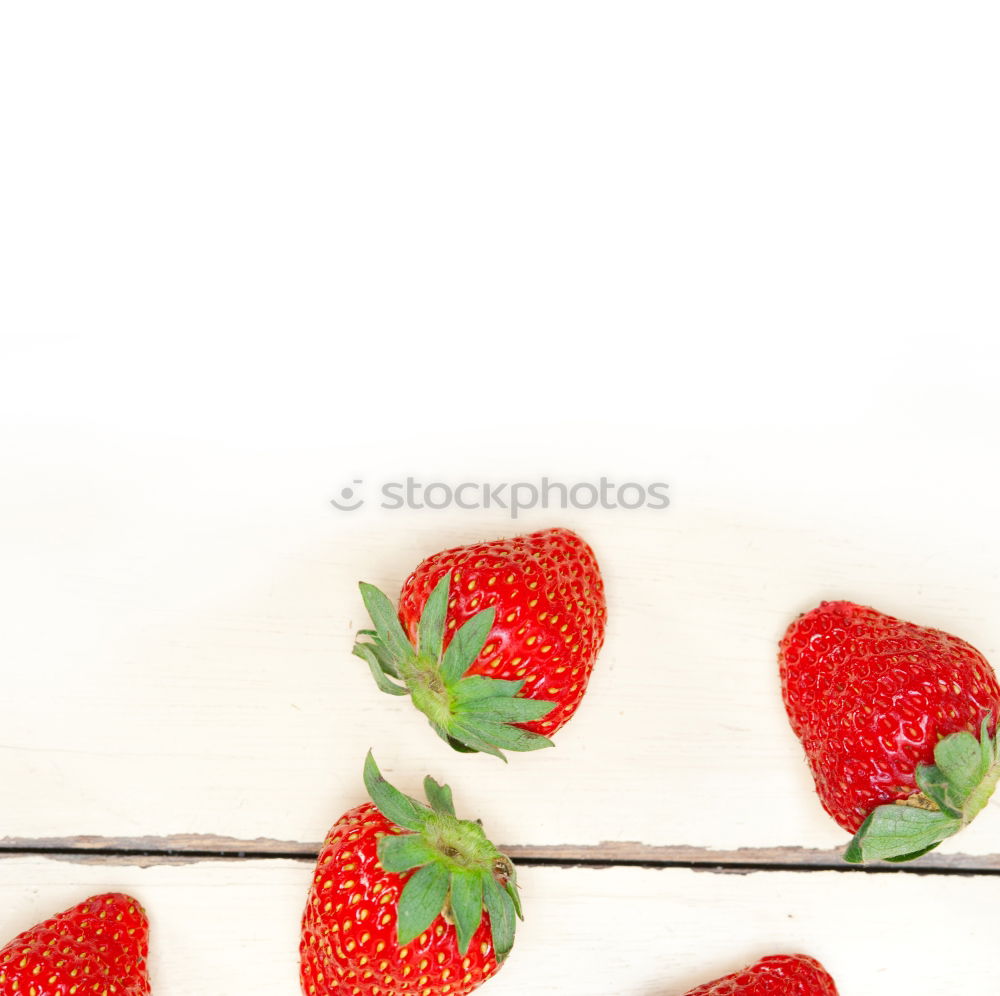 Similar – Image, Stock Photo Macaron And Strawberry Birthday Cake