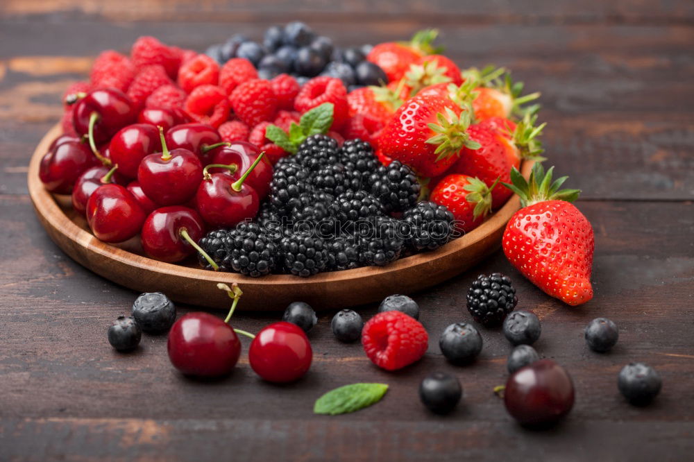 Image, Stock Photo berry Food Fruit Nutrition