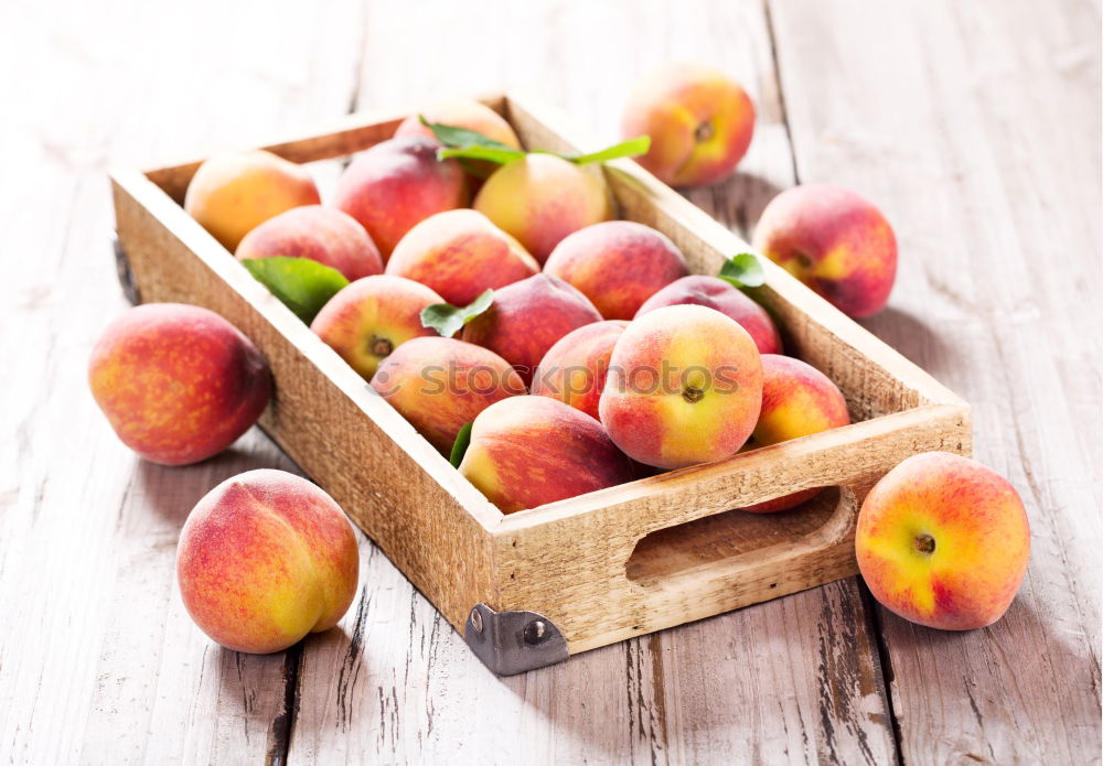 Similar – Three peaches Food Fruit