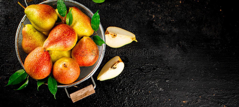 Similar – Oranges on dark background