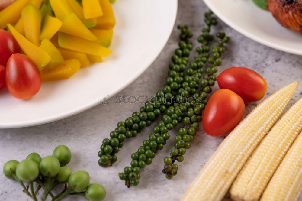 Ingredients for corn soup