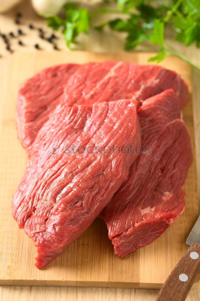 Similar – Image, Stock Photo carnal desire Food Meat