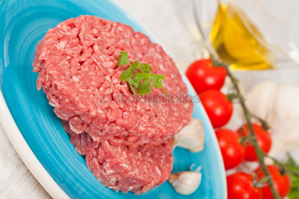 Similar – Image, Stock Photo burger time Food Meat