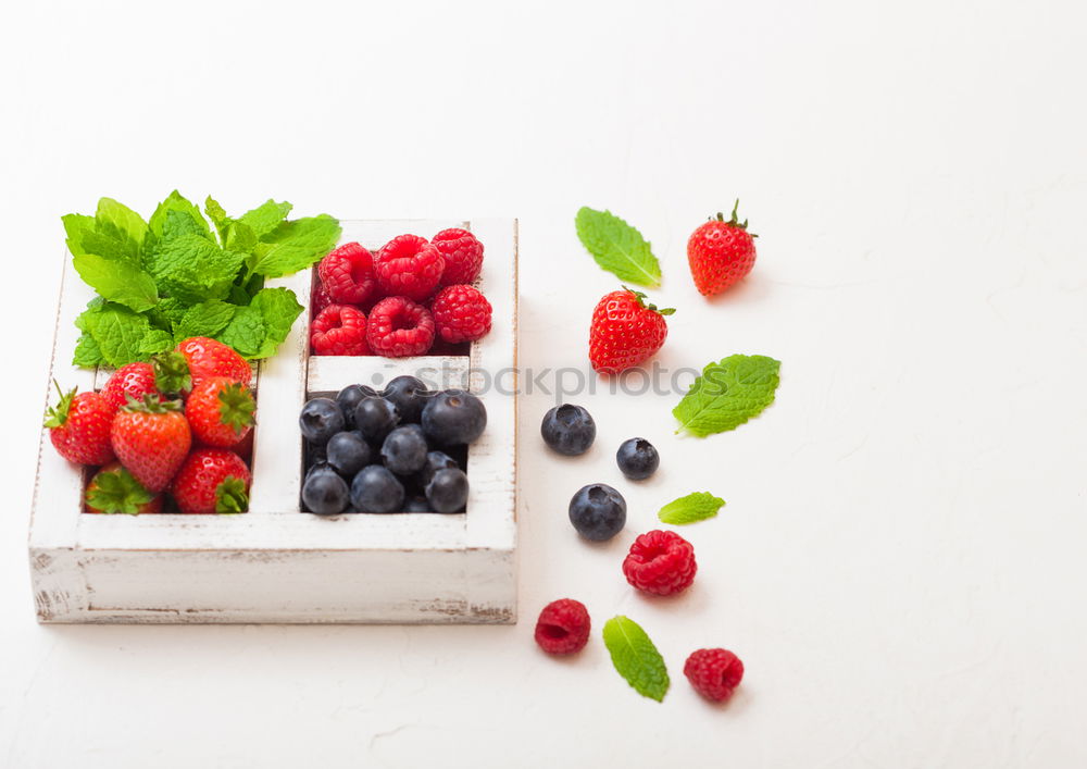 Similar – Image, Stock Photo Smoothies and fresh ingredients