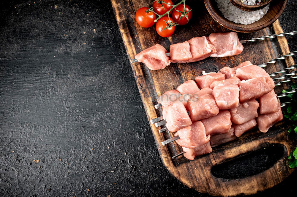 Similar – Image, Stock Photo Asian ingredients with chicken breast fillet