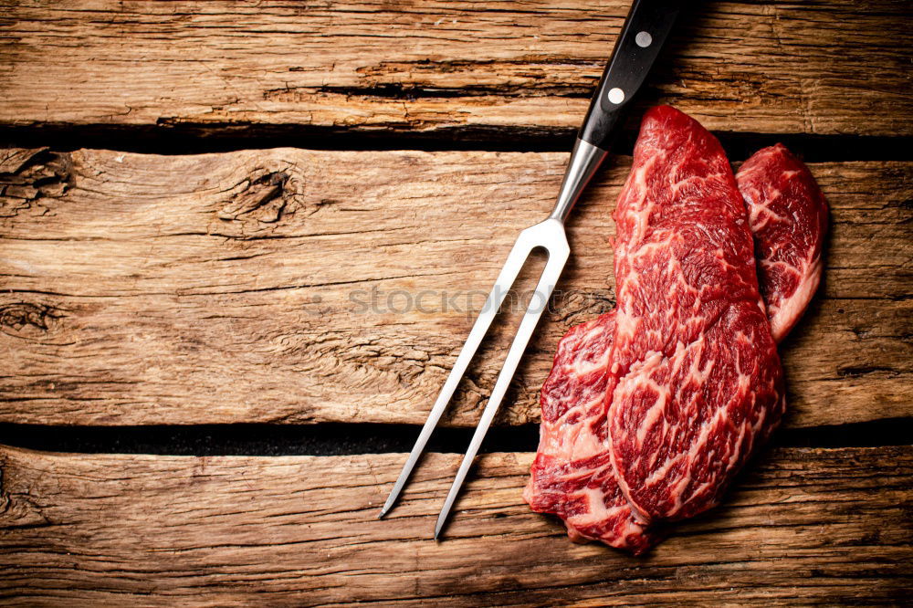 Similar – Image, Stock Photo Tierisch gut: Beef Food