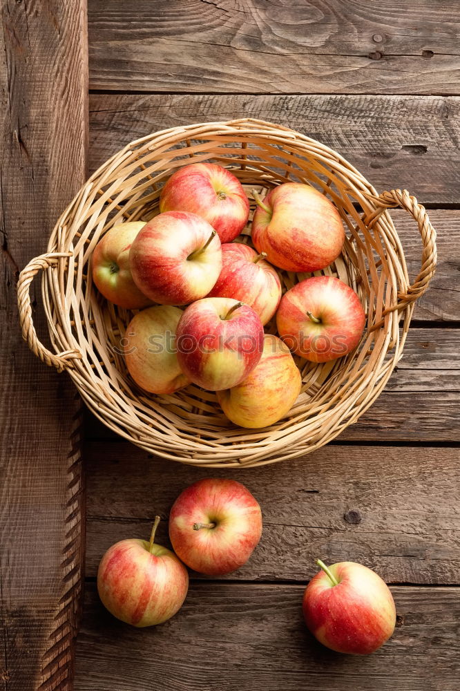 Similar – Image, Stock Photo apple harvest Fruit Apple