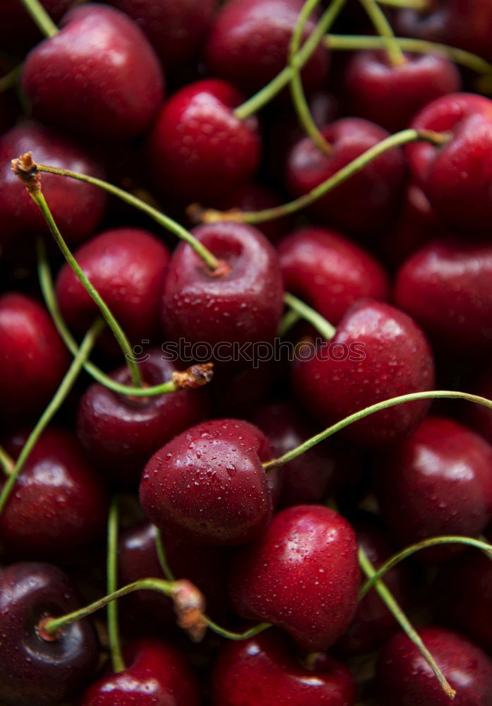 Similar – Image, Stock Photo cherries Nutrition Eating