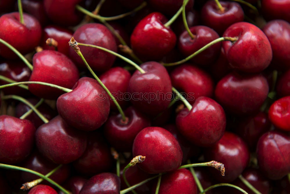 Similar – Image, Stock Photo cherries Nutrition Eating